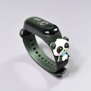 Los niños LED electrónico reloj de animación Xiaomi 3 luz blanca muñeca de dibujos animados pulsera de los hombres y las mujeres impermeable reloj táctil caliente al por mayor (3)