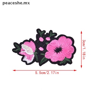 [well] 11 pzs parches de flores con apliques de hierro bordado para accesorios de ropa mx (6)