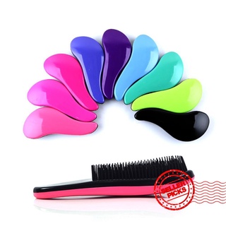 1pcs Hot Magic Handle Comb Anti-static Massage Hair Tangle Brush Shower Hairbrush Styling Tool X5G3