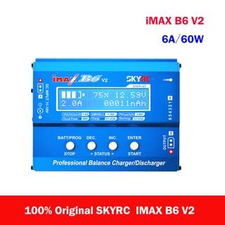 Original SKYRC IMAX B6 V2 6A 60W Balance Charger Discharger For DJI Mavic TB4X NiMH NiCD LiHV NiCd PB Li-ion Battery Charger