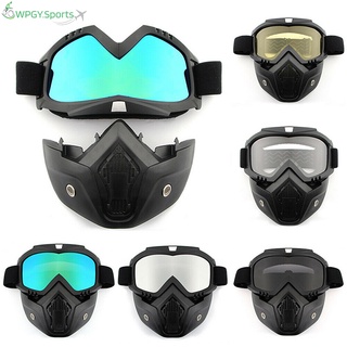 Wpgy gafas de motocicleta Motocross Off-road ATV Dirt Bike gafas de moto protección UV (7)