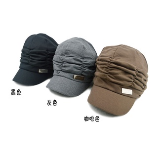 2021 Otoño e Invierno sombrero al por mayor coreano otoño e invierno nuevo sombrero de punto moda plisada moda gorra Oto