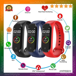 🙌 SmartBand M4 com Monitoramento de Pressão Sanguinea /Fitness /Smartwatch/Relógio Inteligente Bucz