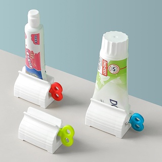 Exprimidor de tubo de pasta de dientes multifuncional accesorios de baño dispensador de pasta de dientes clip exprimidor exprimidor de tubo perezoso manual 1 pieza