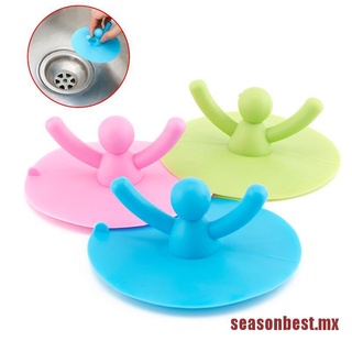 BEST Shower Drain Stopper Plug Cartoon Silicone Cover Hair Filter For Floor Kitchen