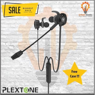 Plextone G30 con micrófono estéreo Bass Gaming Hammerhead auriculares no BX240 - rojo