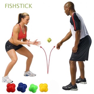 Fishstick interactivo entrenamiento bola coordinación Fitness bolas reacción bola habilidad entrenamiento velocidad Reflex ejercicio deportes interior silicona deportes Fitness bola Hexagonal