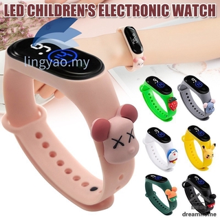 [Envío En 24 Horas] Reloj De Pulsera Digital Deportivo LED Impermeable Para Niños Niñas Hombres Mujeres De Silicona