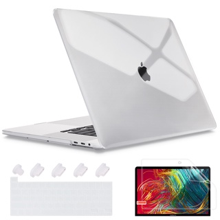crystal macbook funda para macbook pro 15 a1286 cd-rom a1398 a1707 a1990 pro 16 a2141 2020 teclado protector de pantalla protector de polvo