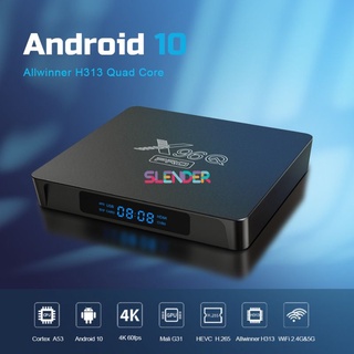 Nuevo X96Q PRO STB Allwinner H313 Tv Box 4K Android = ▷ +