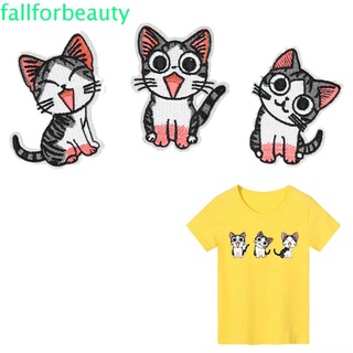 Fallforbeauty DIY parches gorra accesorios de ropa Applique ropa costura coser en gato bolsa de hierro en tela bordado ropa pegatinas