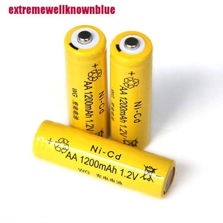 [EX*blue] 4 unids/Set Ni Cd 1.2V 700mAh recargable Neutral AA baterías