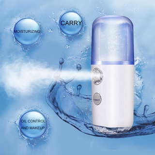 En stock USB Nano Sprayer Facial Sprayer Mini Beauty Tools Spray Device Moisturizing Skin Care Accessories