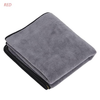 RED Pet Drying Towel Quick-drying Cat Dog Bath Absorbent Towel for Medium Large Dog House Bath SuppliesCar Drying Cloth