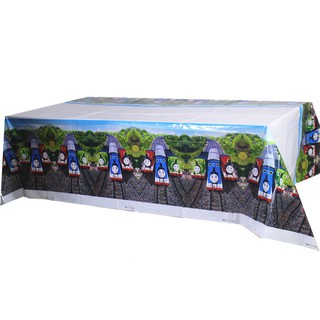 cartoo thomas and his friends - mantel desechable de plástico (180 x 108 cm)