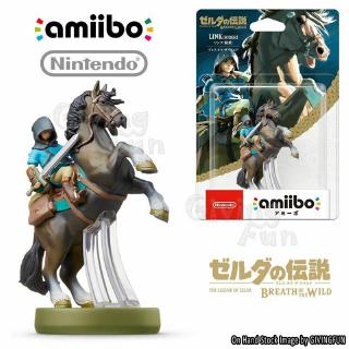 ORIGINAL Nintendo Switch amiibo ZELDA BREATH OF THE WILD LINK RIDER NFC figura