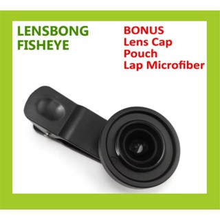 Lente para smartphone - Super ojo de pez Lensbong para cámaras móviles/HP