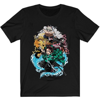 demon slayer anime camiseta de los hombres de algodón camiseta anime tanjirou nezuko ropa anime tops camisetas