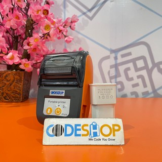Mini impresora portátil térmica BLUETOOTH CODESHOP CMT58 RPP02 MOKAPOS