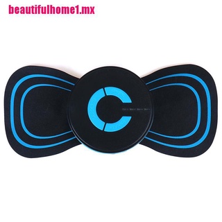 [beautifulhome1.mx] Mini masajeador de cuello eléctrico portátil estimulador de masaje Cervical alivio del dolor