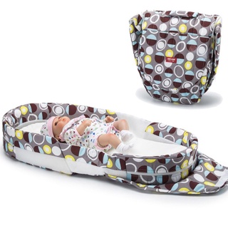 Haha bebé cuna de viaje cama recién nacido plegable móvil cuna bebé colchón niños nido (4)