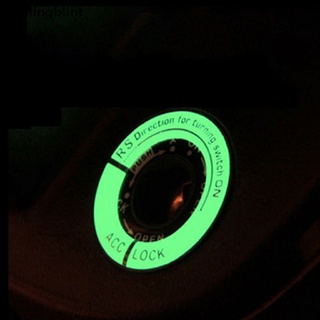 [blingblint] llavero fluorescente luminoso para motocicleta, llavero 3d
