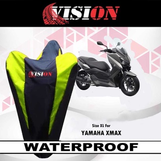 Yamaha XMAX visión cubierta protectora de la motocicleta Color de la motocicleta cubierta del cuerpo impermeable marca visión