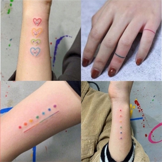 30 hojas de calcomanías de tatuajes hyuna lindos tatuajes temporales para niñas (1)