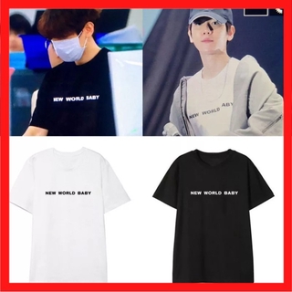 Kpop BaekHyun New World Baby EXO camiseta