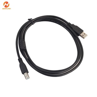 USB 2.0 AM-A-BM Cable de alta velocidad plomo A A B para escáneres de impresora disco duro