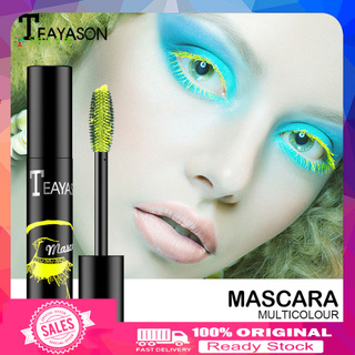 *D* 5g Rainbow Mascara Multi-color Quick Dry Synthetic 3D Fiber Lash Mascara for Party
