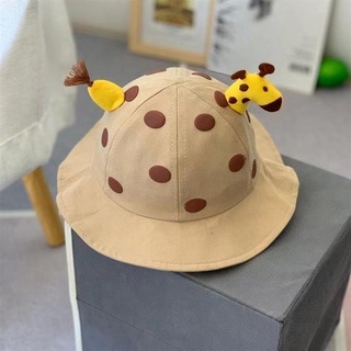 Sombrero de los niños delgada moda jirafa protector solar niño y niña parasol bebé bebé pescador (8)