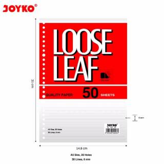 50 hojas A5 Joyko papel Binder líneas archivos de buena calidad