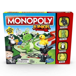 Juego De mesa Monopoly Junior clásico para niños Property Hasbro-nuevo Brand