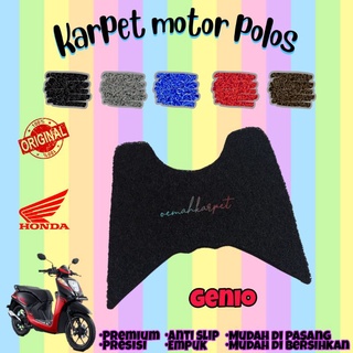 (Alfombra lisa Mie) GENIO alfombra motocicleta • llanura HONDA GENIO fideos alfombra