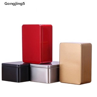 Gongjing5 caja de caramelos de té cajas de pequeñas cosas cajas de almacenamiento tarros de lata de hierro mi