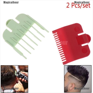 <Magicalhour> 2X guía de cortapelos limitado peine accesorio Trimmer afeitadora corte de pelo reemplazo