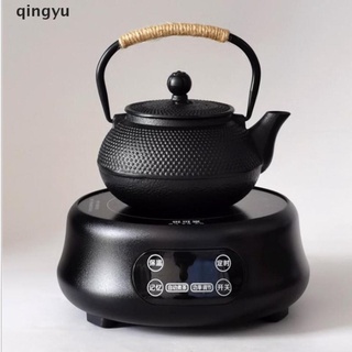 Qingyu: tetera de hierro con infusor de acero inoxidable, tetera de hierro fundido, tetera caliente (3)