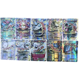 50 tarjetas pokemon paquete flash trading tarjetas raras sin repetición (7)