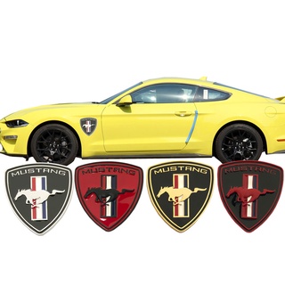 Pegatinas De Estilo De Coche De Metal 3D Emblema De Tronco Insignia Para Ford Mustang Shelby Mondeo MK GT Cobra Focus 2 3 F-150 Fiesta Kuga