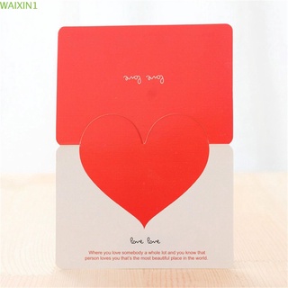 PASSIONATE Romántico Tarjeta de agradecimiento Día de San Valentín Papel Tarjeta de deseo de amor Cumpleaños Boda Corazón Regalo Tarjeta de felicitación