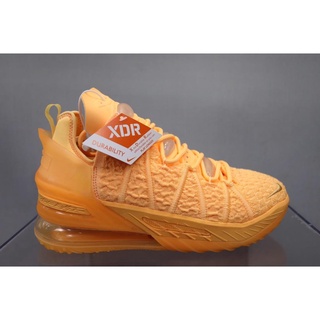 ✙✁▲Nike Lebron 18 James zapatillas de baloncesto naranjas de 18a generación zapatillas deportivas zapatillas de baloncesto reales