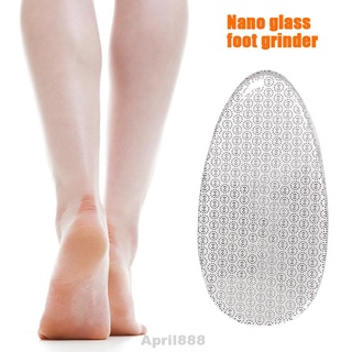 Limpieza del hogar Clear Spa herramienta de cuidado de la piel Nano vidrio ducha pedicura fregador de pies