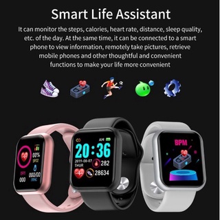 Y68/D20 Fitpro Original Smartwatch IP67 Impermeable USB Bluetooth com monitor fitness 1.44 Pulgadas Para android/ios