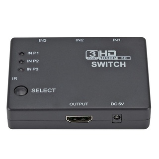Conmutador compatible Con HDMI 3 En 1 Salida 1080P B6S9 Out HD Con Interruptor H3V4