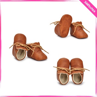 [xmfbyhkk] bebé suela suave de cuero de la pu zapatos de las niñas recién nacidos niño cuna prewalker 3-12m - as