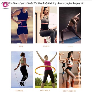 Faja de entrenamiento de cintura elástica para mujer faja deportiva faja de entrenamiento para Yoga Fitness Running (7)