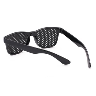 ambliopía corrección aliviar la fatiga pinhole gafas de vidrio gafas de mejora de la vista ojo l1o2 (6)