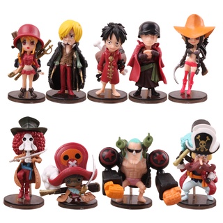 9/kit Anime One Piece Figura Muñecas Colecciones Juguetes