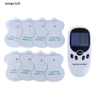 Emprich 6 Modos TENS Masajeador Corporal Digital EMS Dispositivo Eléctrico Estimulador Muscular Venta Caliente